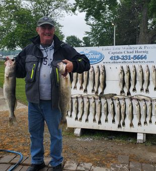 Loaded Lake Erie Walleye day!