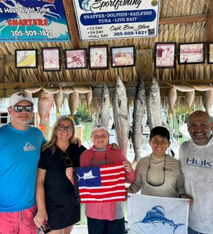 Big fish, big smiles!