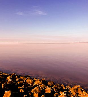 Perfect evening waters in East Bay near Gulf Breeze, FL
