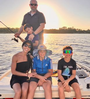 Fun family fishing