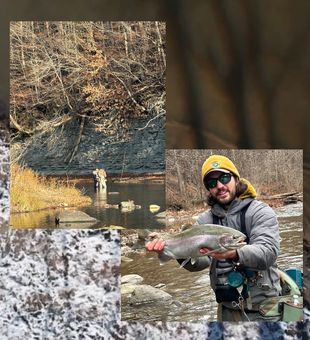 What's it like fishing on Lake Erie in Winter