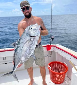 Family offshore fishing adventure in Panama City Beach—reeling in big catches and even bigger smiles in the Gulf waters.