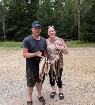 A couple had a successful Freshwater Run in Foxburg, PA.