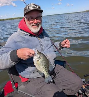 “Nothing beats a crappie bite on the waters near Foxburg.”