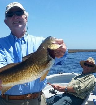 Catching Redfish from Crawfordville, FL