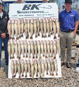 Lake Erie walleye fishing charters