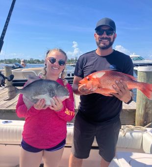 Big catch, beautiful Gulf views