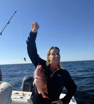 Proud red snapper catch