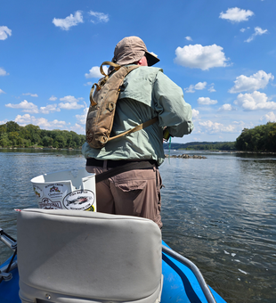 Great day on the water at Brunswick Boat Ramp! Clear conditions perfect for jigging and fly fishing.