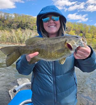 Nice smallmouth bass from Harpers Ferry waters!
