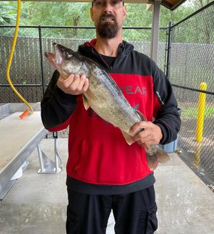 Walleye weather on the lake