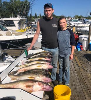 Erie angler’s happy haul
