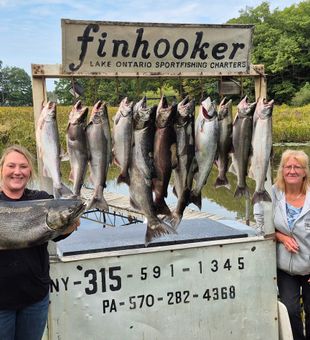 Morning catch today on the Finhooker