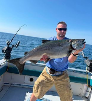 Nice Chinook salmon from Mexico NY waters!