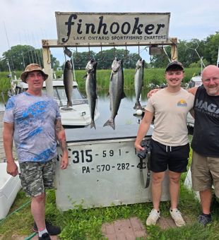 Chinook and Coho salmon success in Mexico NY waters!