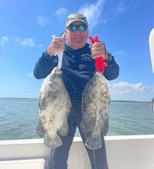 Double tripletail success in Tavernier waters!