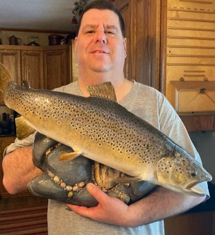 Caught and kept as a trophy