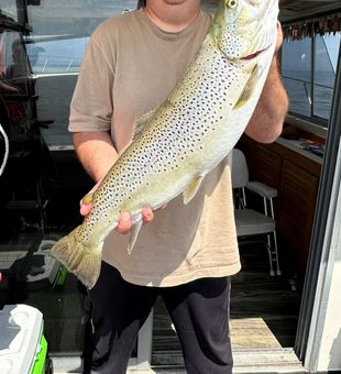 Trophy sized catch on Lake Superior