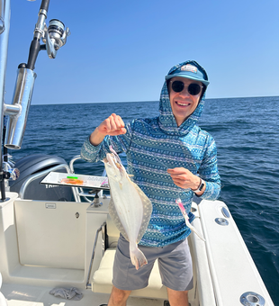 Great catch on the water today! Deep sea jigging and trolling producing results.