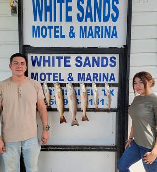 Couples limiting out on South Padre Island