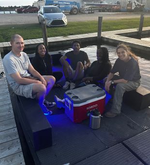 Perfect dock day in Lafitte LA!