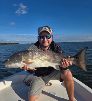 Beautiful Charleston redfish makes for a perfect day!