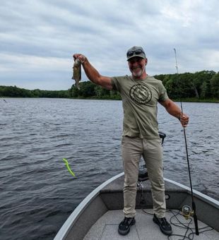 Hooked a Bass in Orono, ME
