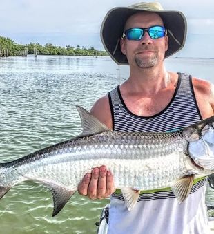 Hooked a Tarpon in North Fort Myers, FL