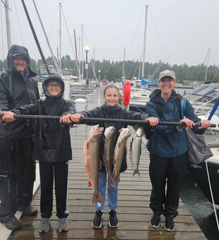 Lake trout success at Lake Superior!