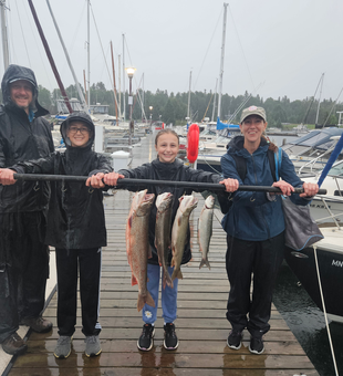 Beautiful Lake Trout caught trolling Lake Superior waters!