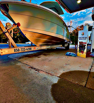 Storms brewing but the deep sea action's just heating up in Pensacola!