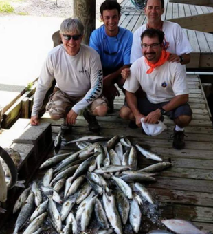 Full box of speckled trout in Slidell LA