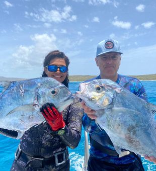 Making waves and catching fish in Fajardo!