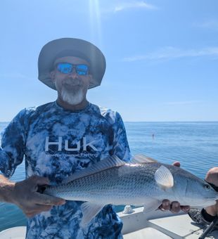 Redfish of St. Petersburg, Florida, average size