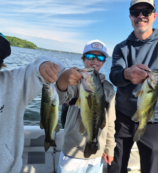 Great fishing success at Lake Minnetonka today!