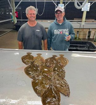 Great day of flounder fishing in Matagorda!