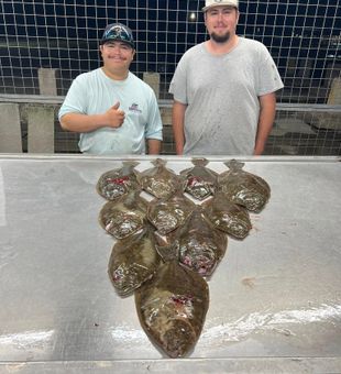 Outstanding flounder haul from Matagorda TX waters!