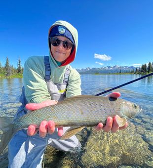 Alaska's beauty, fisherman's delight.