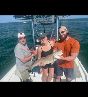 Landed a big redfish in Hernando, FL using a complex mix of tackle!