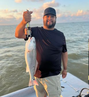Dinner, caught and later to be served.