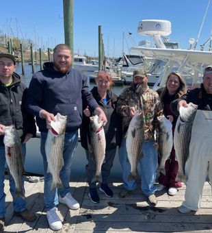 Ultimate Stripers Fishing in Belmar, NJ