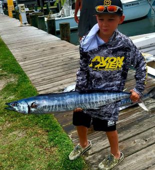 Child-Friendly charter fishing for Wahoo