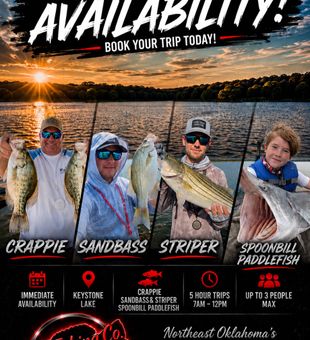Cleveland OK white bass and striped bass action!