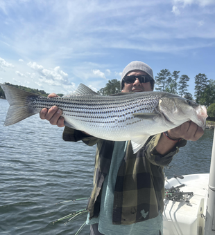 Landed a big one on the lake today!