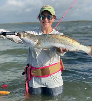 Big Speckled Trout catch on the wade!