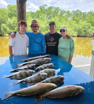 Family fishing trips are epic