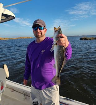 Nice speckled trout from Hopedale Louisiana waters!