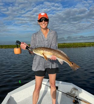 Hot Red Fish caught - Spring Hill, FL.