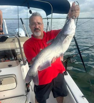 Calaveras Lake offers year-round fishing opportunities, making it the perfect destination for anglers looking to stay on the bite no matter the season.