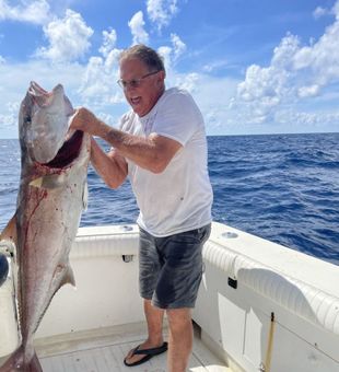 Port Aransas Fishing Guide Greater Amberjack catch